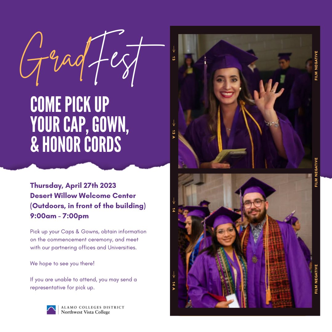 govista's tweet photo. 2023 Gradfest🎓❗️

Thursday April 27th
Outside DWWC 
9 am - 7 pm

❗Need to have APPLIED for Graduation!
Questions about our commencement celebration? 
Visit: https://t.co/8mvp041gmx https://t.co/F695QDzBpb
