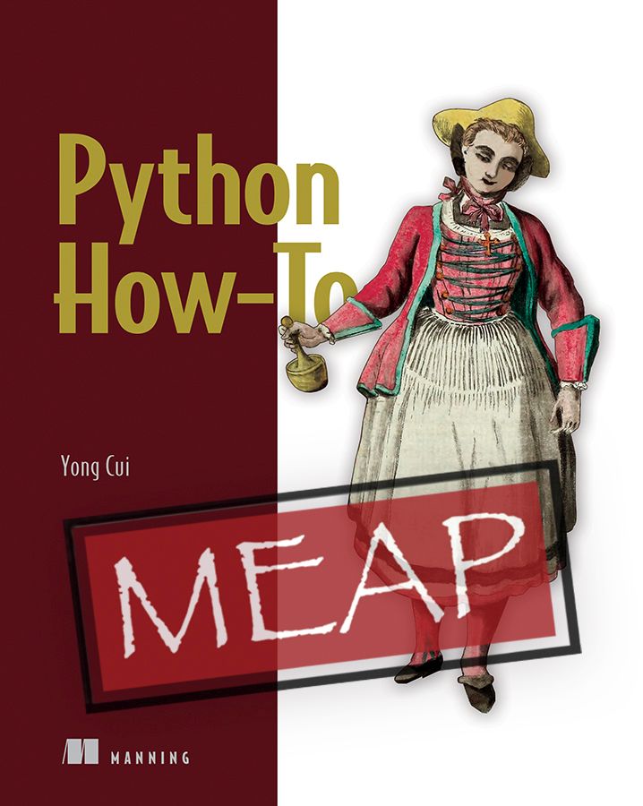 ManningBooks's tweet photo. 🏷️Deal of the Day🛒
Today, Apr 23, Python How-To, and selected titles are on sale: https://t.co/DcpsoLASzY
#Python #howtopython #learnpython #Pythonprograming https://t.co/iXo42jyWeK