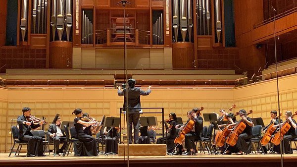 TMHSOrchestra's tweet photo. The TMHS Orchestra earned a 1st Division and an Outstanding Performance in yesterday’s American Classic Festival at the Meyerson! https://t.co/KGHsbDpr8f