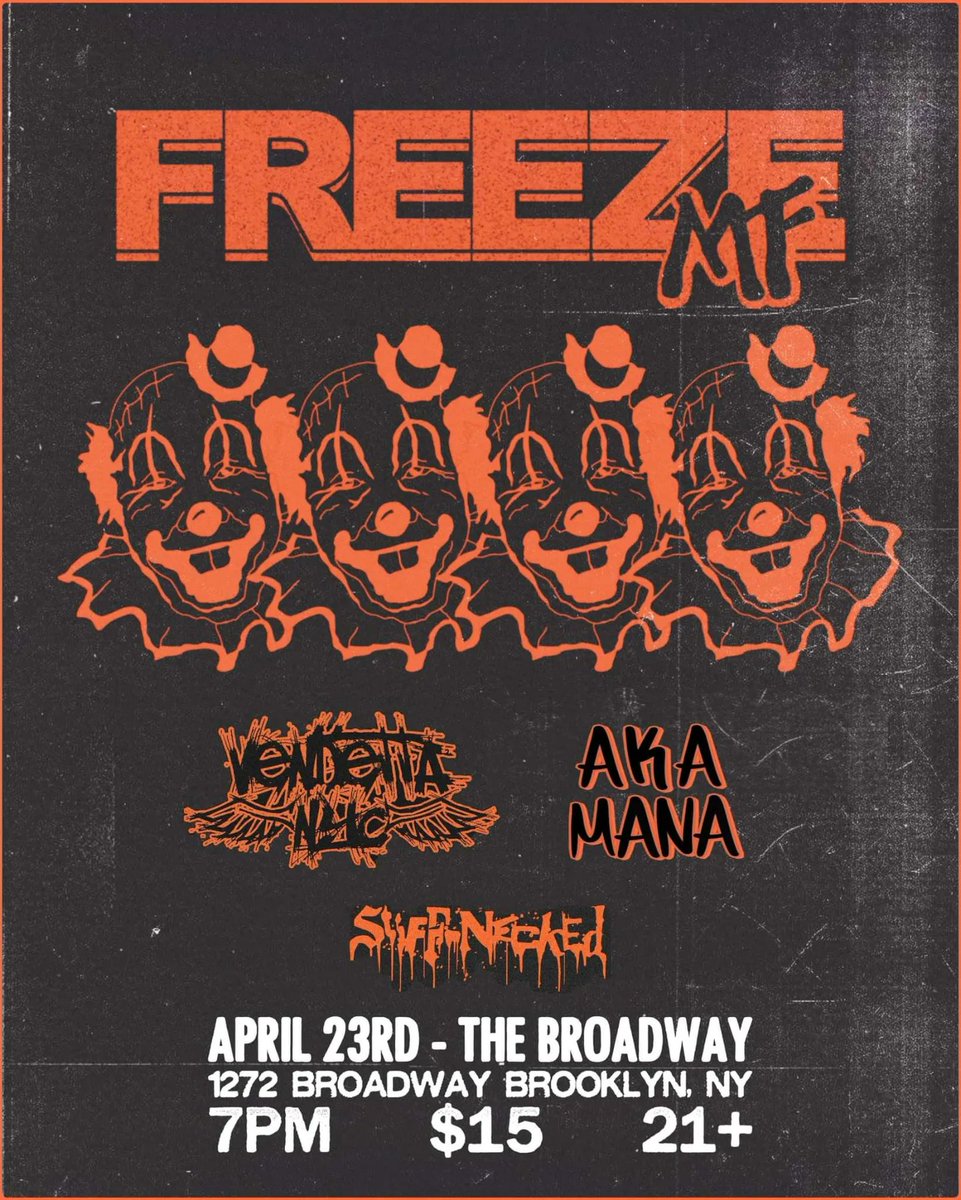 BuuGBeats's tweet photo. Tonight @ The Broadway in Brooklyn NY https://t.co/CQu02NiMLK
