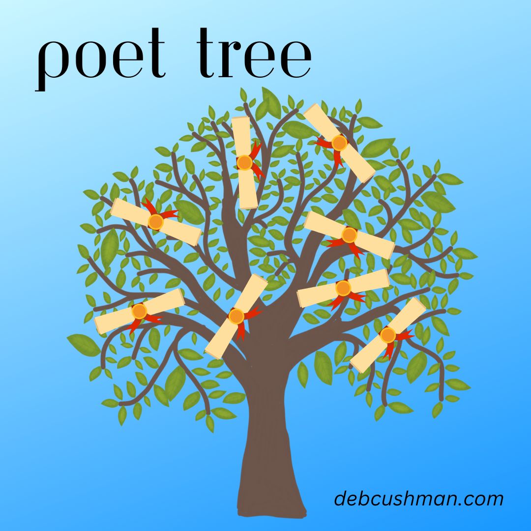 Fun library activity! Find a bit of greenery in your yard to bring inside & put in a vase. Write poems on slips of paper & roll them into scrolls to decorate your Poet Tree! Share scrolls with visitors! #poetry #poettree #poemsforkids #kidpoetry #poetryforkids
