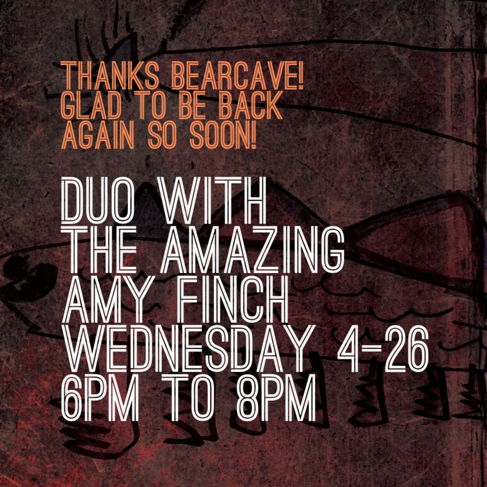 ZoselMusic's tweet photo. Damn, hope i get the date right this time.
Thanks @bearcavebrewing !!!! Glad to be back again in beautiful downtown Hopkins for another night of tunes with my bud, the amazing @amyfinchblues. Food and drink is superb! Come on out!

Bear Cave Brewing, 1201 Mainstreet, Hopkins, MN https://t.co/i9j3gfKvd2