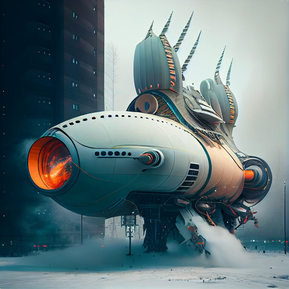 PhotographyFogs's tweet photo. 🚀🪐 Building the Future: Watch the epic start of a sci-fi spaceship! 🛸🔨
#scifispaceship #futuristicspaceship #spacecraftconstruction #spaceshiplanding #intergalactictravel #spacetraveler #alienarchitecture #futuretechnology #galacticexploration #cosmicconstruction https://t.co/l8RldhsFul