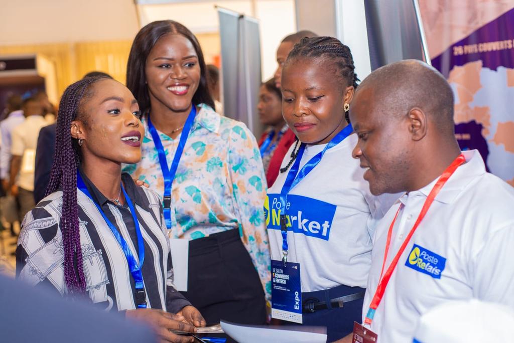 Dmusete's tweet photo. Salon #ecommerce et #fintech #SEF2023 a fermé ses portes hier.
Une occasion pour #Postefinances et @postemarketrdc de présenter les innovations de la @Scptrdc devant une centaine d'entrepreneurs dans le #numerique.
Bravo aux organisateurs et visons grand pour la 5ieme édition! https://t.co/0eRpI3HFD8
