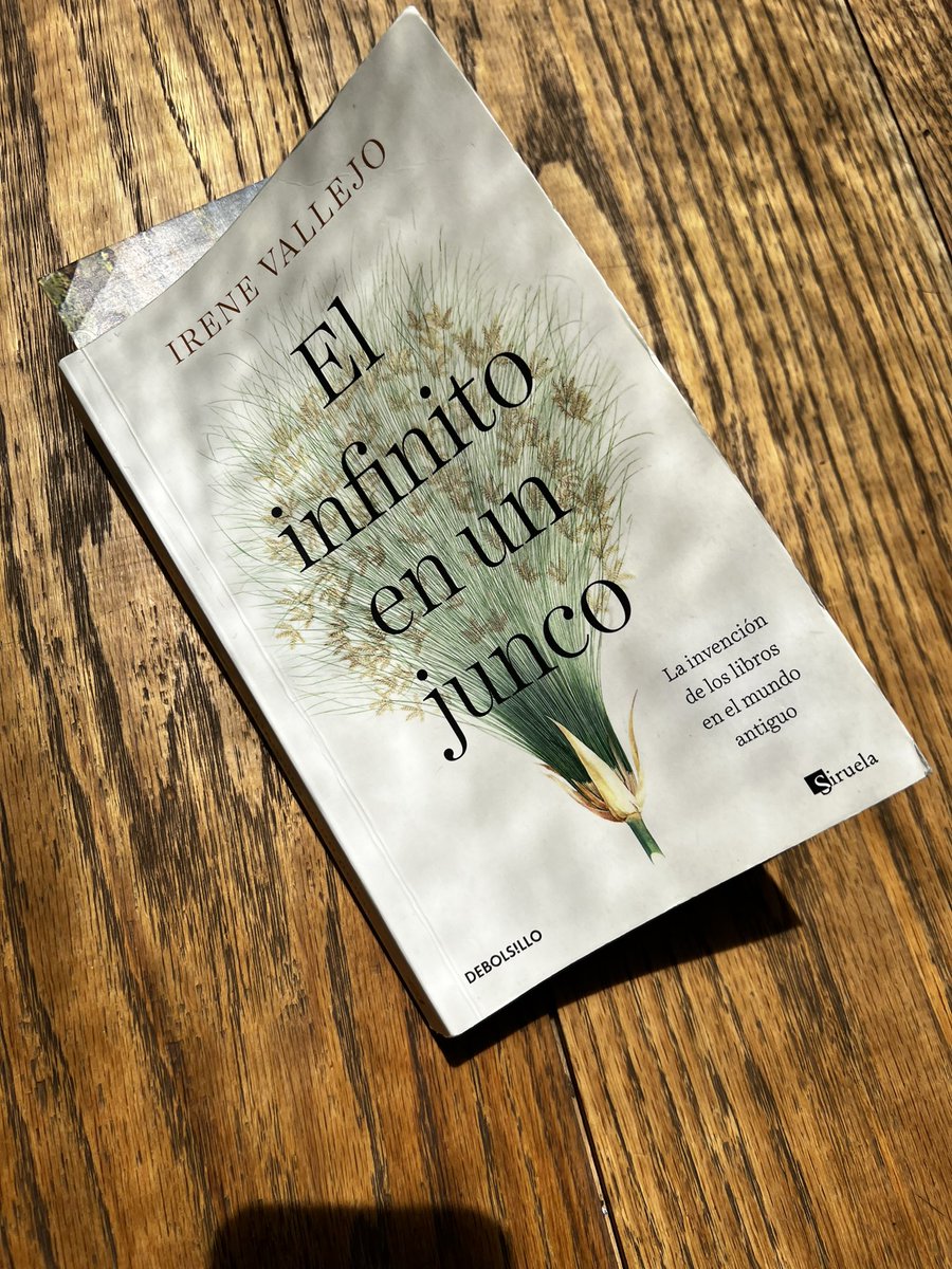 “Nuestra piel es una gran página en blanco; un libro. El tiempo va escribiendo poco a poco su historia en las caras, en los brazos, en los vientres, en los sexos, en las piernas. Recién llegados (…), nos imprimen en la tripa una gran “O”, el ombligo. 
De la gran <a href="/irenevalmore/">Irene Vallejo</a> 🙏