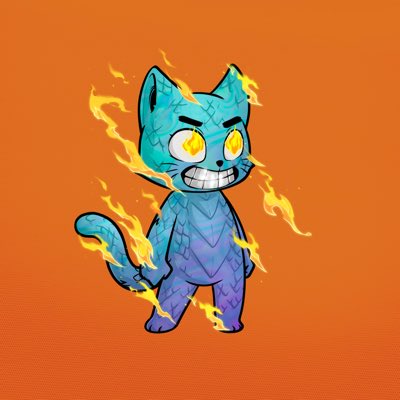 license2do's tweet photo. #NewProfilePic #HGevolved
This guy is just WOW!
Silver Grills, Blue Dragonscale skin, Red Fire Eyes. What more could anyone want? He happens to be my fav colour combo. Bingo!
Thanks HG for an incredible job on the new art. Can’t wait to take a look at my other 19 kitties. https://t.co/LtDhc1PXi7
