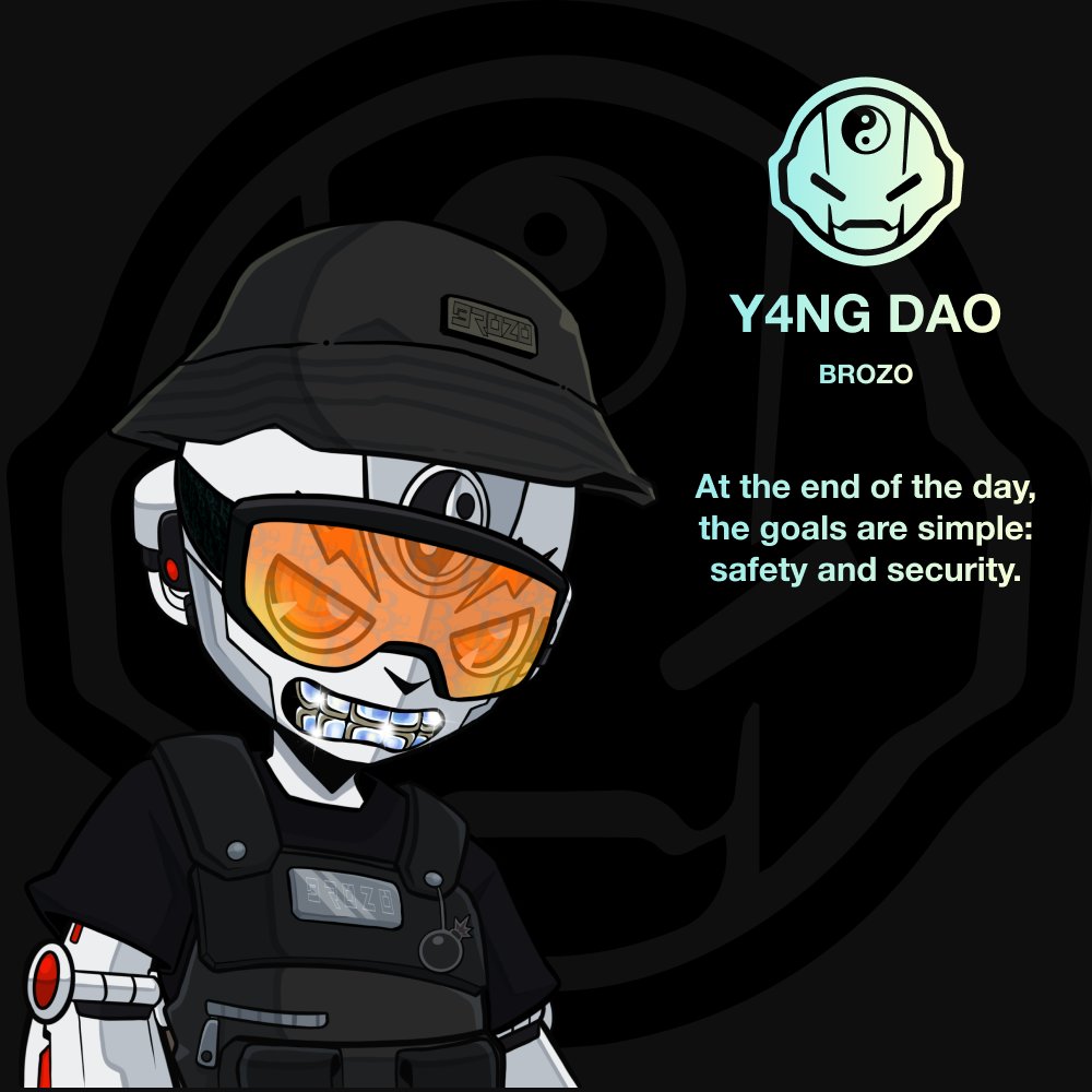 Y4NGDAO's tweet photo. A Milestone for Y4ng dao has been reached. 

Our Treasury wallet is created with Multi sig security. 

You can now donate Matic to support Y4ng daos future activities. 
#BROZO

Treasury wallet:
0x0566cfFB444A9F621F235feBd5E1FB3a8A902661 https://t.co/AhVR2VGtt8