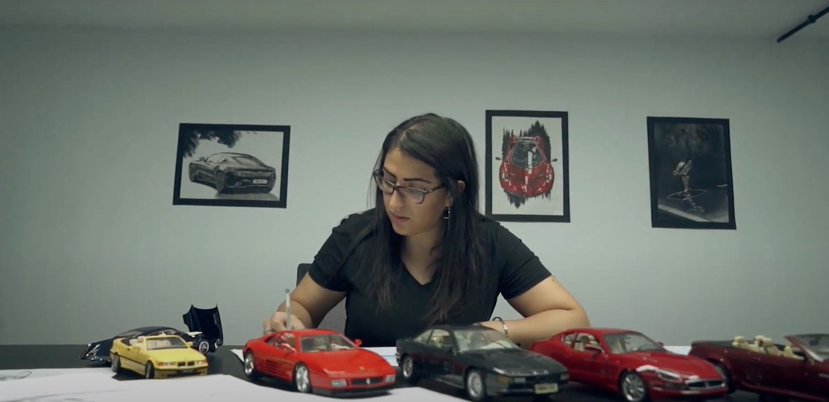 ReemS14's tweet photo. Love this shot from my interview with skynews… it captures alot! #cardesign https://t.co/3yHZ6doMDB