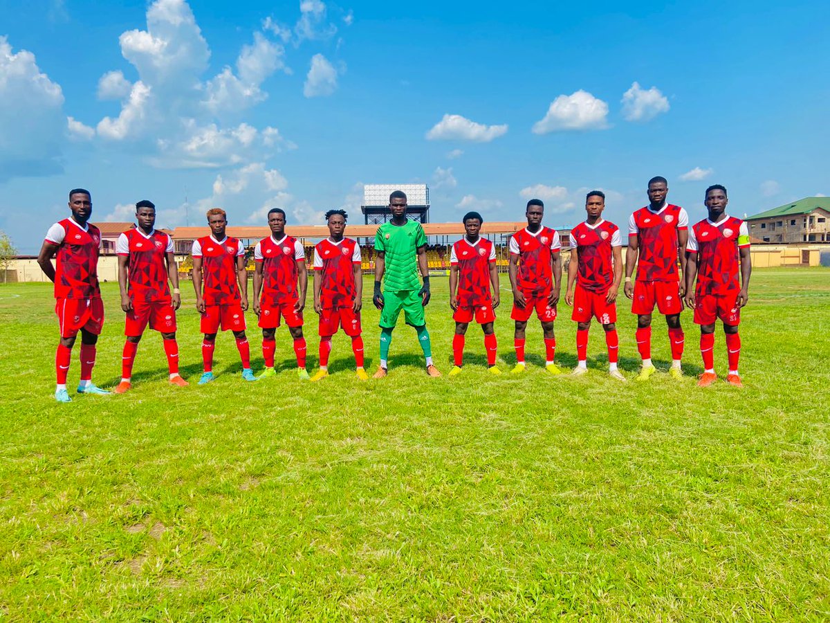 FULL TIME 

BEREKUM ARSENAL 2:1 BAFFOUR SOCCER ACADEMY 

#BAFC 
#AgyeS3Tuo 
#BringBackTheLove