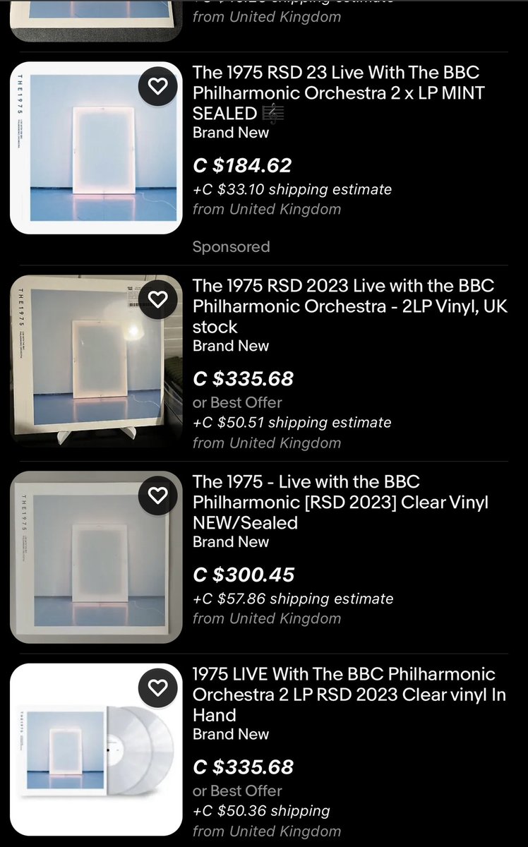 ChiEDans1975's tweet photo. @jamieoborne I hope you will release this on the website soon. I can’t pay $400 just for a vinyl. Ridiculous! https://t.co/eadn7Y7Xwv