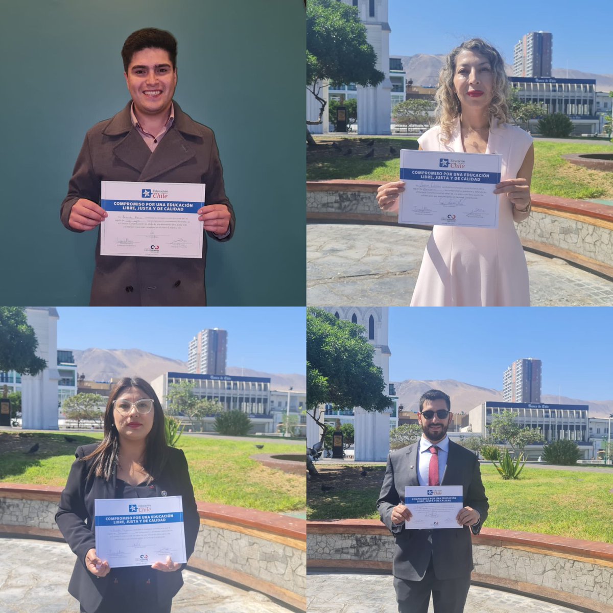 #ConsejoConstitucional 
Se siguen sumando candidatos comprometidos con la #EducacionLibre 💪🏻🇨🇱

• X Fernando Barría - Republicanos
• I Andrea Dueñas - Republicanos
• I Ninoska Payauna - Republicanos
• I Leonardo Ramos - Republicanos
