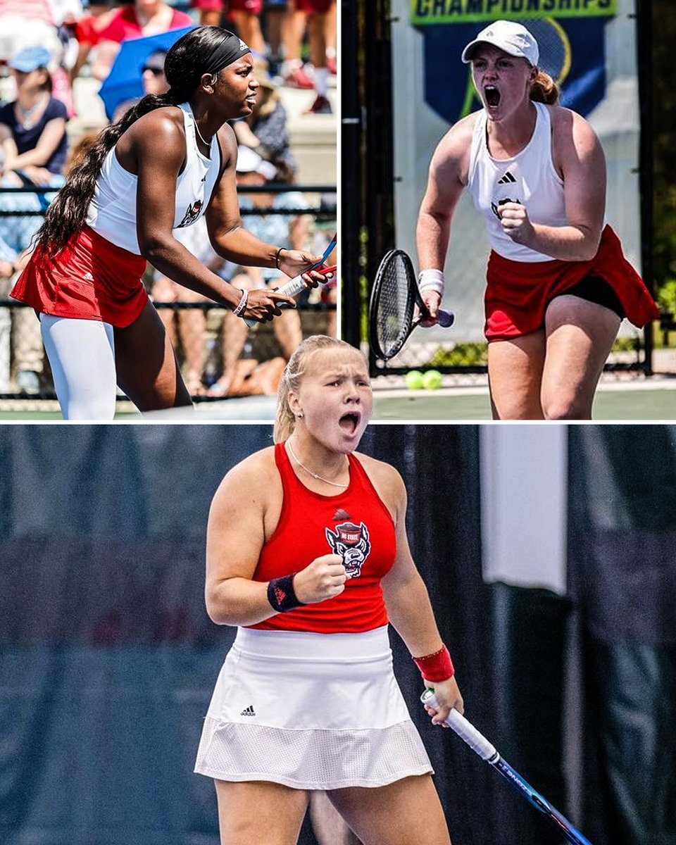 ACC Network (@accnetwork) on Twitter photo Not your average ACC Championship 😤 <a href="/PackWTennis/">NC State Women's Tennis</a>
🎾 Won first-ever ACC title
🎾 Defeated unbeaten No. 1 UNC
🎾 Avenged 7-0 loss earlier in season
🎾 Defeated No. 1 ranked player Not your average ACC Championship 😤 <a href="/PackWTennis/">NC State Women's Tennis</a>
🎾 Won first-ever ACC title
🎾 Defeated unbeaten No. 1 UNC
🎾 Avenged 7-0 loss earlier in season
🎾 Defeated No. 1 ranked player