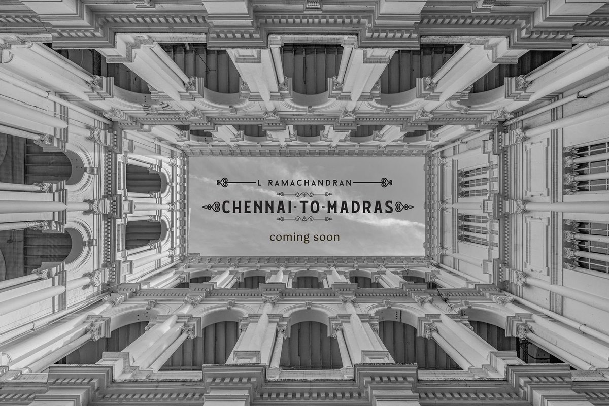 LRamachandran’s Chennai to Madras #chennaitomadras #chennai #chennainews #madras #madrastalkies #lramachandran #BookDay