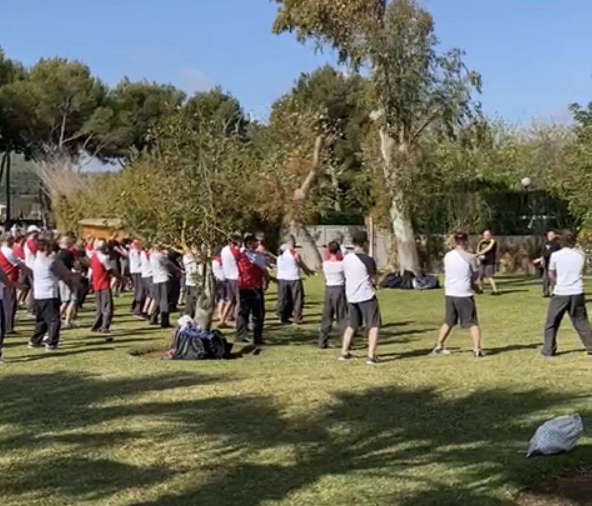GiuseppeWT's tweet photo. Toller Anfang des Mallorca Woche 2023 mit SiFu @GM_Kernspecht @GM_Koenig @GM_Schroen und mir. Schön wieder hier zu sein und wünsche Euch allen eine schöne Zeit auf Mallorca 👍👍👍☀️🙂🙏 https://t.co/pfQQ11CWCY