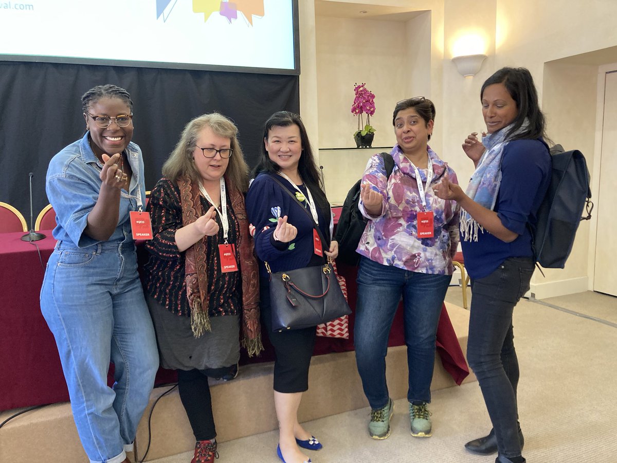 Fast forward just five months and we have started a Telegram community, prioritising membership in the Global South; we have begun to offer training/workshops/usable insights to gender reporters who are often isolated and burned out. And we‘ve just convened 3 sessions at #ijf23!