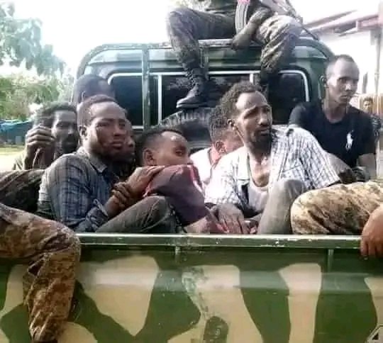 ABDIFATAHHASSE4's tweet photo. The Ethiopian army massacred innocent civilians today in Godey #Ogaden. https://t.co/8oXy0CPxBX