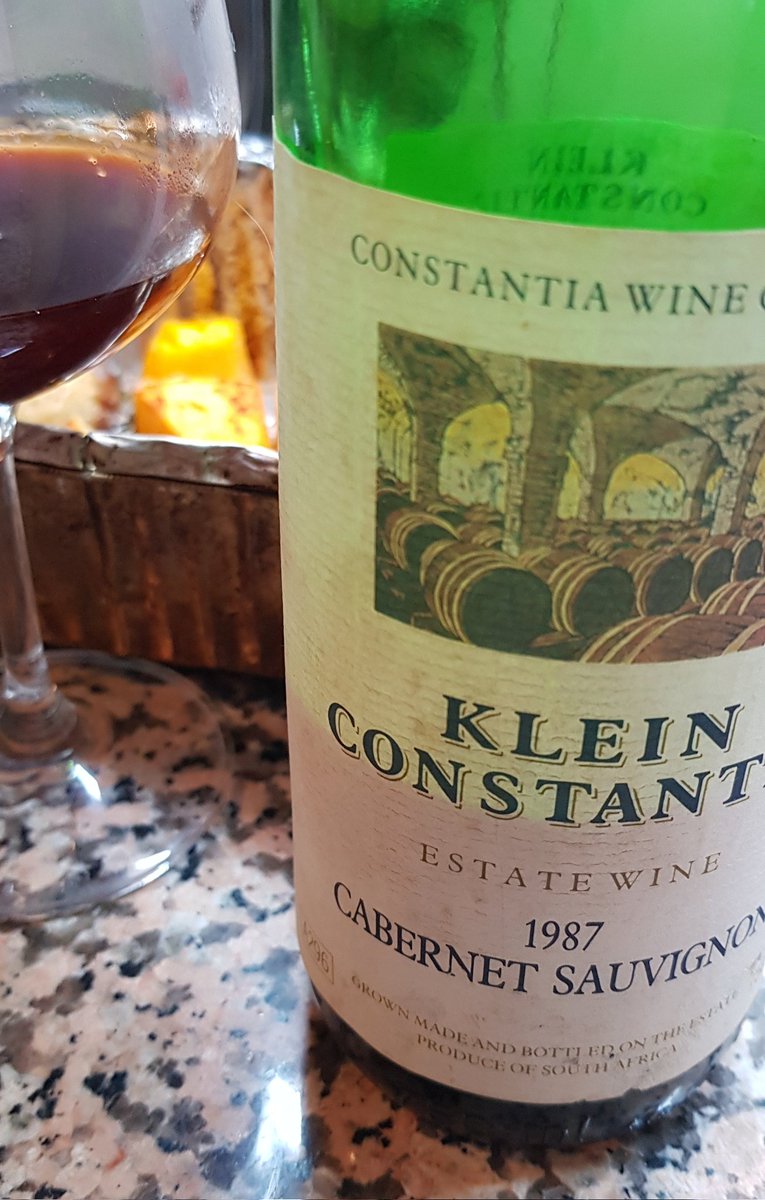 A 30 year anniversary wine. Quietly cellared for a bit longer. Mr Gower's long distance timeline clear. Fresh Cab notes (mint, resin), tannins &amp; acids still energetic. Intriguing! In praise of staying power!