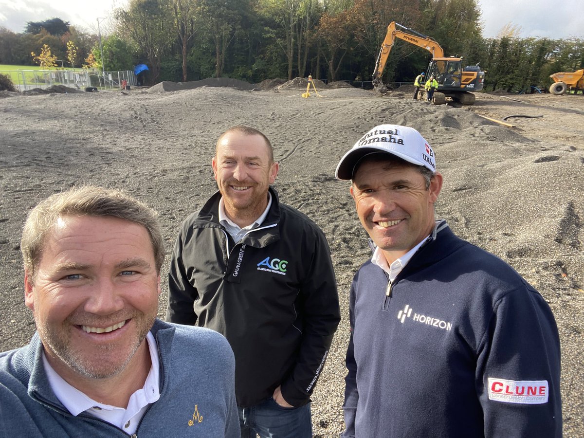 padraig_h's tweet image. How it started, how it finished.  Thanks to @TurfgrassC @AtlanticGolfCo2 for all their hard work. Marley Park putting course. @dlrcc
