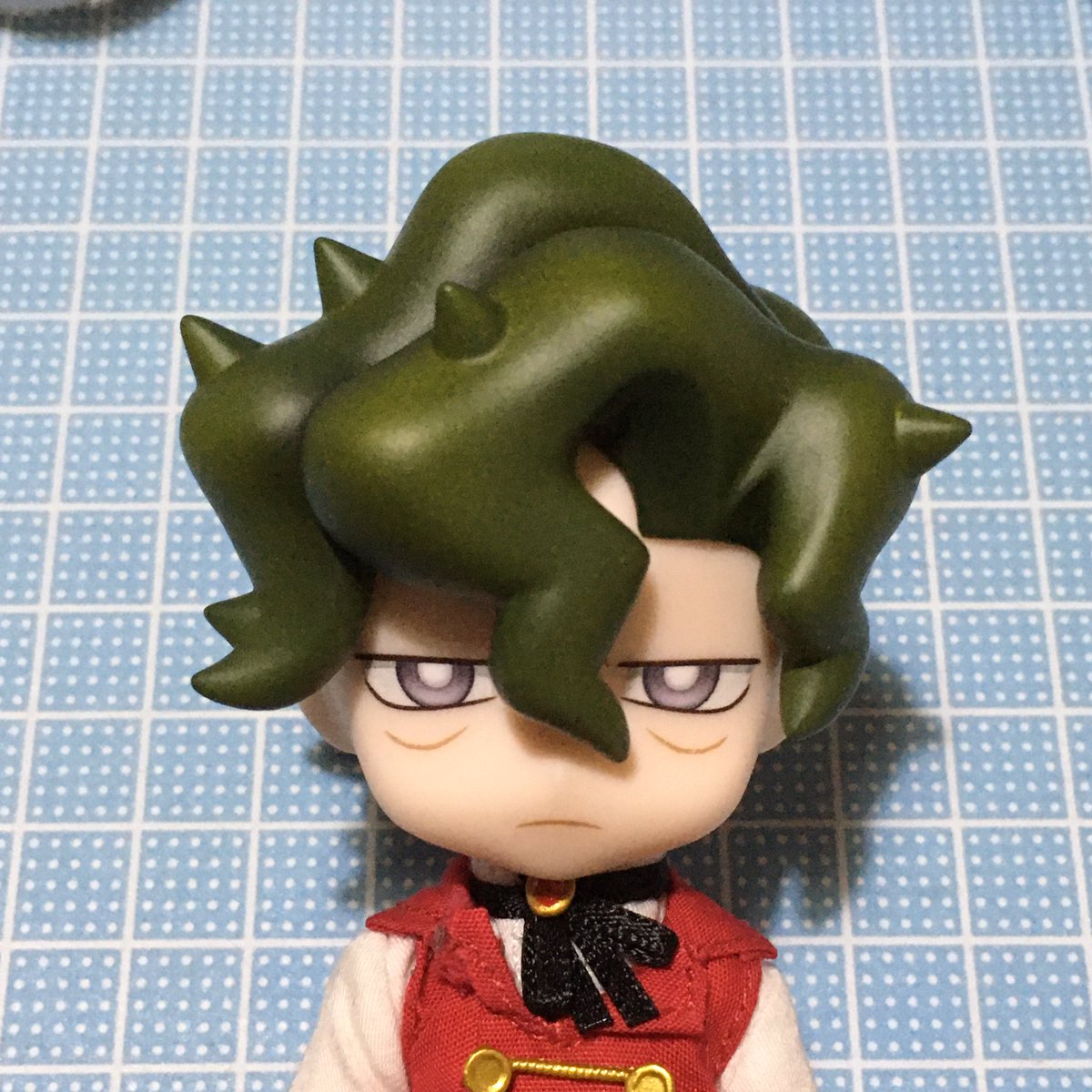 ねんどろいど かすたむフェイス00 cream 手描きアイ［C-Bg001］ 気持ちよ