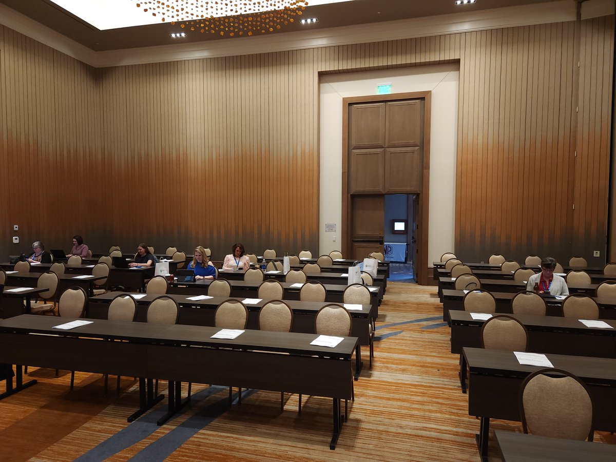 NPELRA's tweet photo. Have to love hard-working attendees! Thirty minutes early to #ShawHRConsulting ADA workshop. Take note employers, hard at work on a Sunday #npelra2023 https://t.co/PFjGM5mV1z