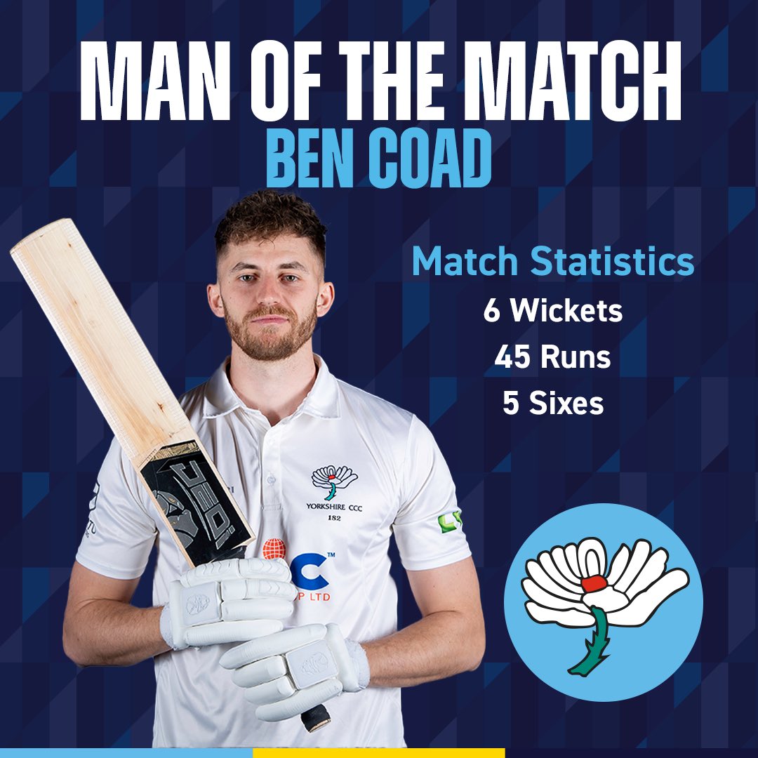 YorkshireCCC's tweet photo. Sadly it wasn’t meant to be for us down in Hove today ☔️😔 

We go again on the 4th against Glamorgan when we look to secure our first win of the season 👊 

#YorkshireFamily https://t.co/IV6nAXxx7Q