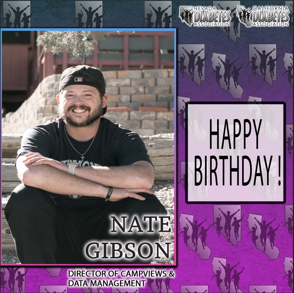 Join us in wishing a Happy Birthday to our Director of CampViews & Data Management, Nate Gibson.
Thank you for all you do for our programs and the camp community. We Can Because of You !