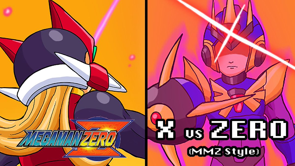 AuroraNeonSmash's tweet photo. Hey I did a thing #MegaMan #MegaManX #MegaManZero

https://t.co/pPBpZ1CtOJ

Thumbnail/Background Art by @Pandango1 https://t.co/3hs2KXYapB
