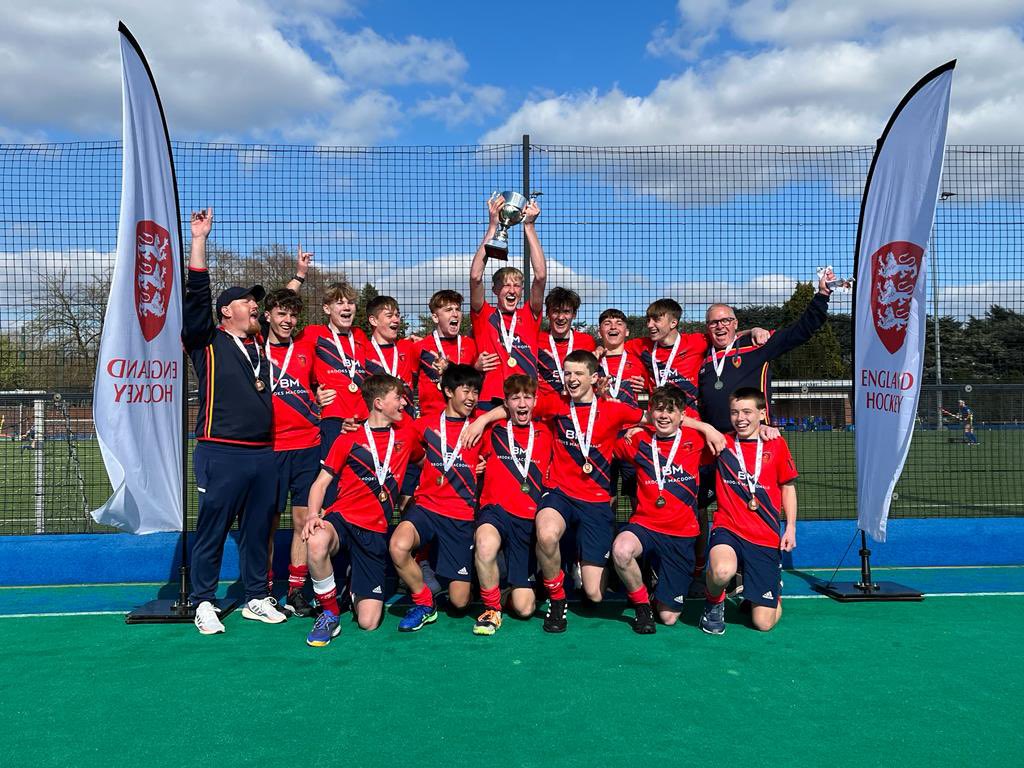 DaveMiles7's tweet photo. We’ve only gone and done it 
DOUBLE NATIONAL CHAMPIONS!!! 
Supra League champions 2022/23
This group of boys really is something special over 2300miles travelled, unbeaten outdoor all year it’s been an absolute honour to coach you all @EnglandHockey @trojanshc @EHSouth https://t.co/f8tP4npXM9