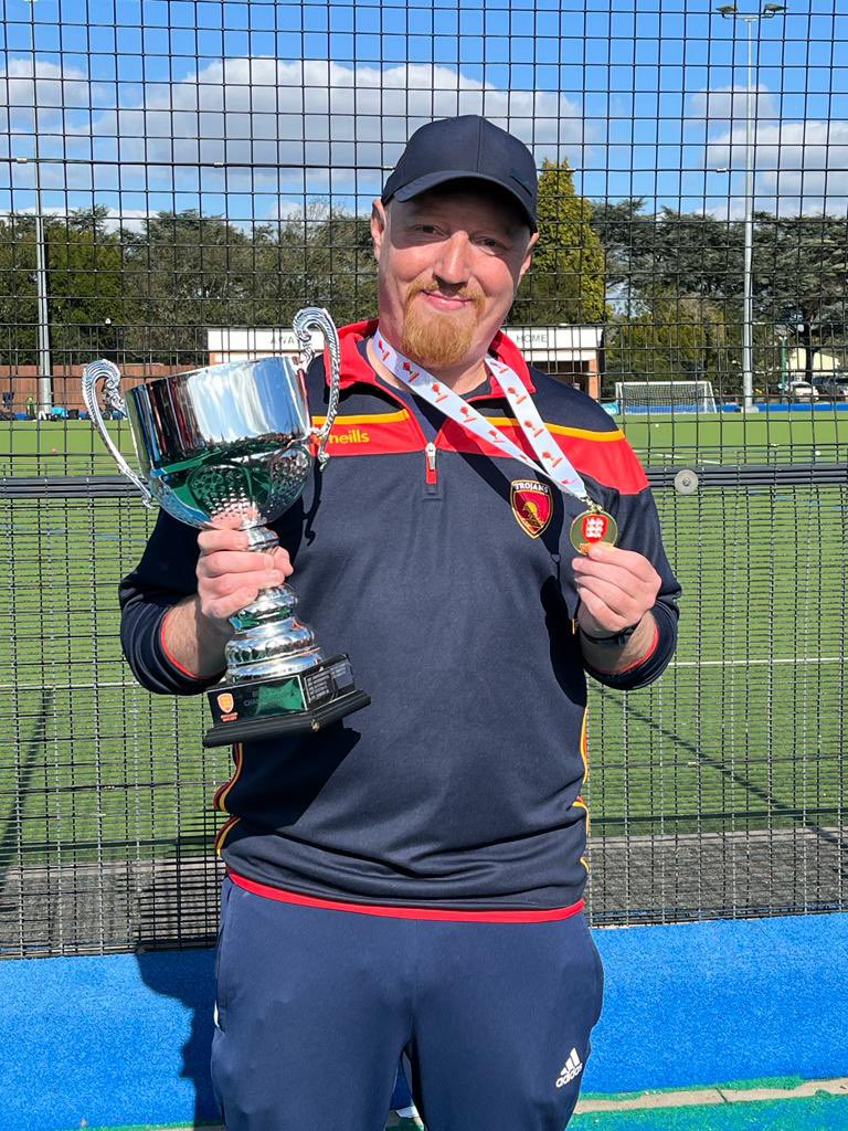 DaveMiles7's tweet photo. We’ve only gone and done it 
DOUBLE NATIONAL CHAMPIONS!!! 
Supra League champions 2022/23
This group of boys really is something special over 2300miles travelled, unbeaten outdoor all year it’s been an absolute honour to coach you all @EnglandHockey @trojanshc @EHSouth https://t.co/f8tP4npXM9