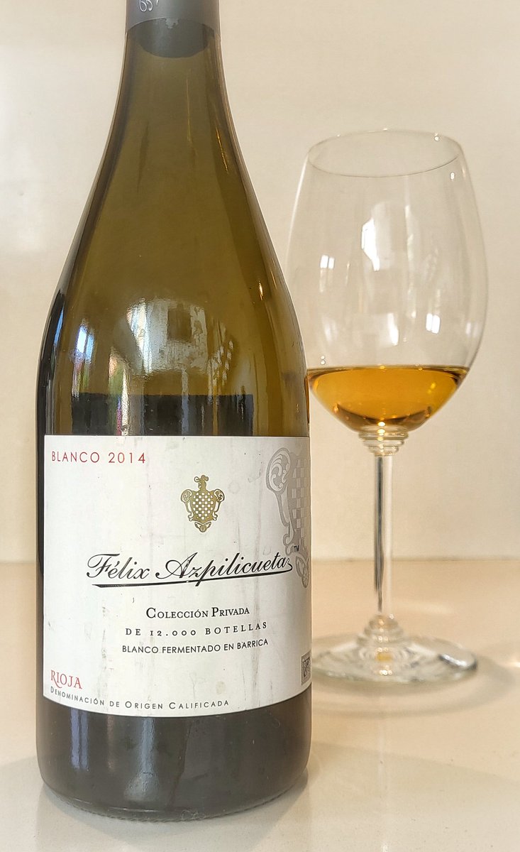 💜#wines Felix Azpilicueta Viura 2014 DOQRioja - per sota 20 💰
