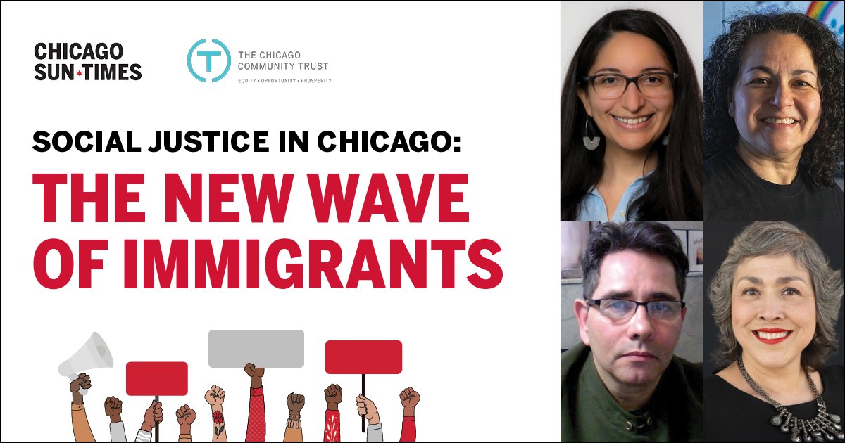 Chicago Sun-Times (@suntimes) on Twitter photo Join us on Wednesday, April 26 at 6 p.m. CT at the Coleman Public Library for Social Justice in Chicago β a discussion about asylum seekers in our communities with <a href="/ElviaMalagon/">Elvia MalagΓ³n</a>, <a href="/EvelynFigs/">π΄ππππ’π π΅πππππππ, πΌπ³</a>, Frank Sandoval and <a href="/bermejo_ayala/">Karina Ayala-Bermejo</a>.
RSVP at trib.al/wg9PDd2. Join us on Wednesday, April 26 at 6 p.m. CT at the Coleman Public Library for Social Justice in Chicago β a discussion about asylum seekers in our communities with <a href="/ElviaMalagon/">Elvia MalagΓ³n</a>, <a href="/EvelynFigs/">π΄ππππ’π π΅πππππππ, πΌπ³</a>, Frank Sandoval and <a href="/bermejo_ayala/">Karina Ayala-Bermejo</a>.
RSVP at trib.al/wg9PDd2.