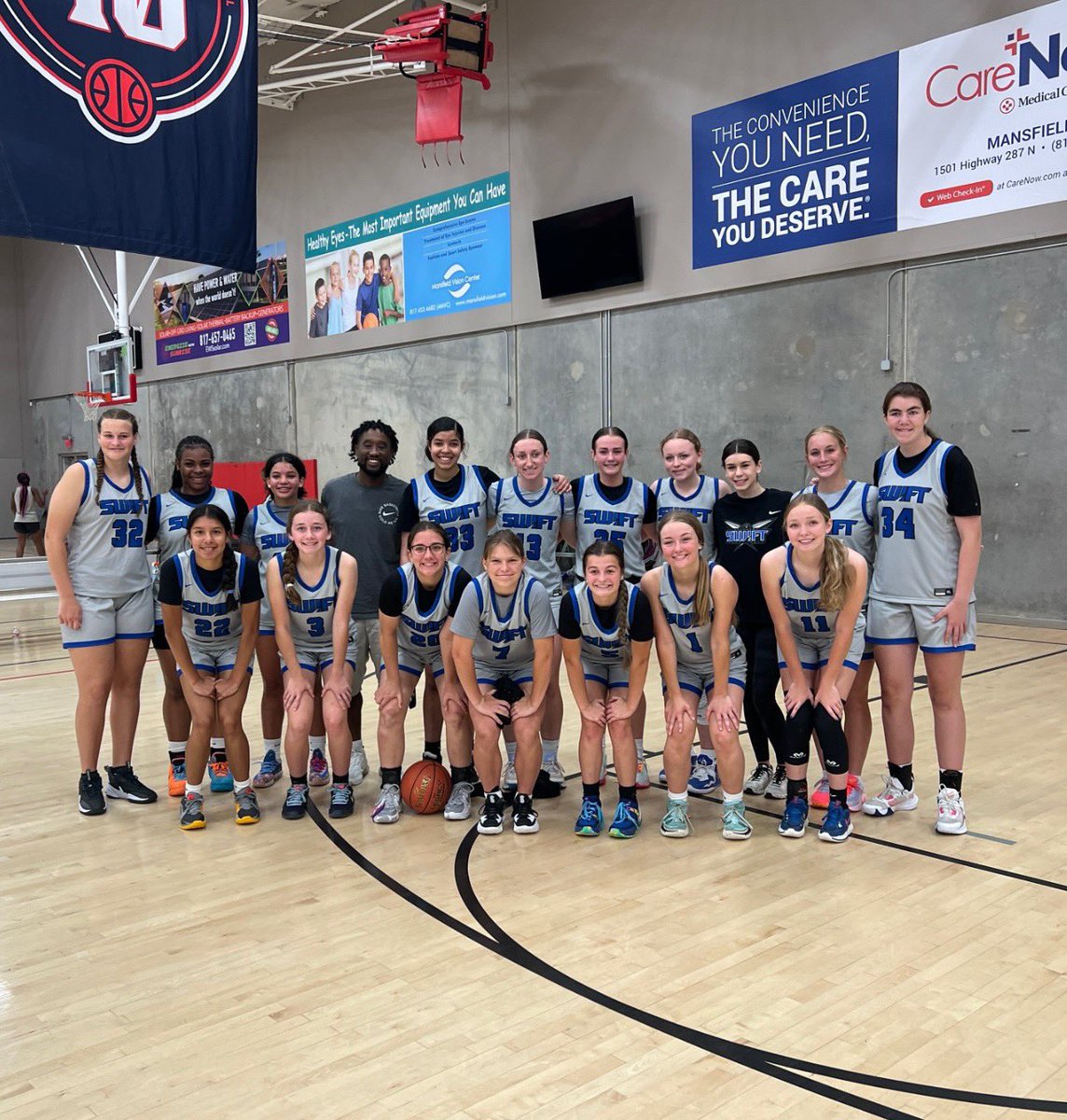 I’m so blessed to be a small part of these girls basketball journey!! They are pushing me as a coach and I’m loving every moment of it. The amount of compliments I receive from my groups are truly appreciated but trust me we just getting started.. @OK_SwiftWBB Thompson