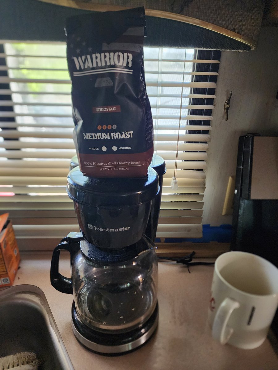 theworkingmanv2's tweet photo. Eaven when I'm at the lake I've got to have my favorite coffee ☕️ 
@TheWarriorFound 
@OPHealingHeroes https://t.co/QcUPkxCWzJ