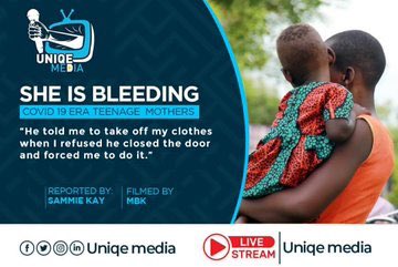 Atwinelinus's tweet photo. Here again to request you to watch this touching story from Uniqe Media via https://t.co/CLvxw07DEe. Any kind of help to help these Teenage Mothers is highly welcome.
@Iamsamiekay @mugangabriank
#SheIsBleeding 🥲 https://t.co/xmkSl8L2kt