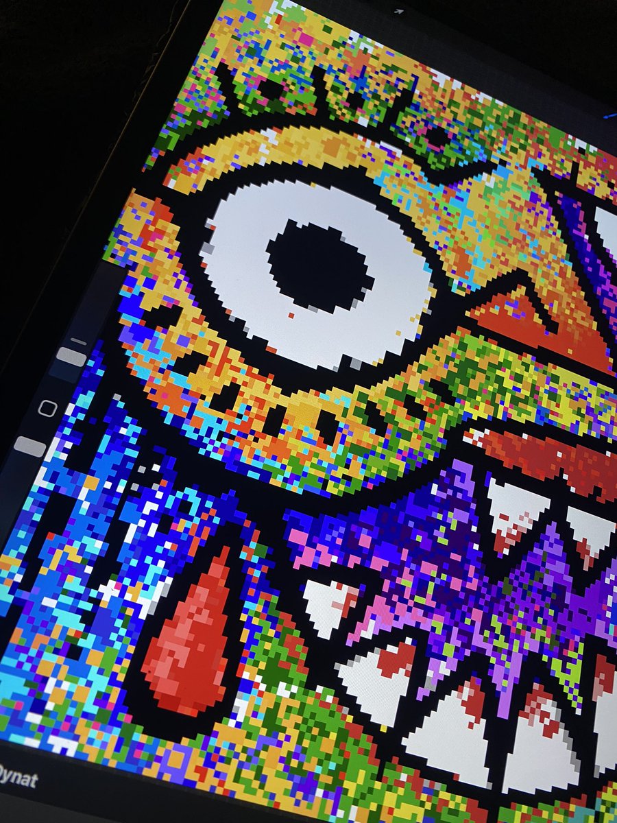 cimlikaya's tweet image. - wip for dear #pixelflex 🩸