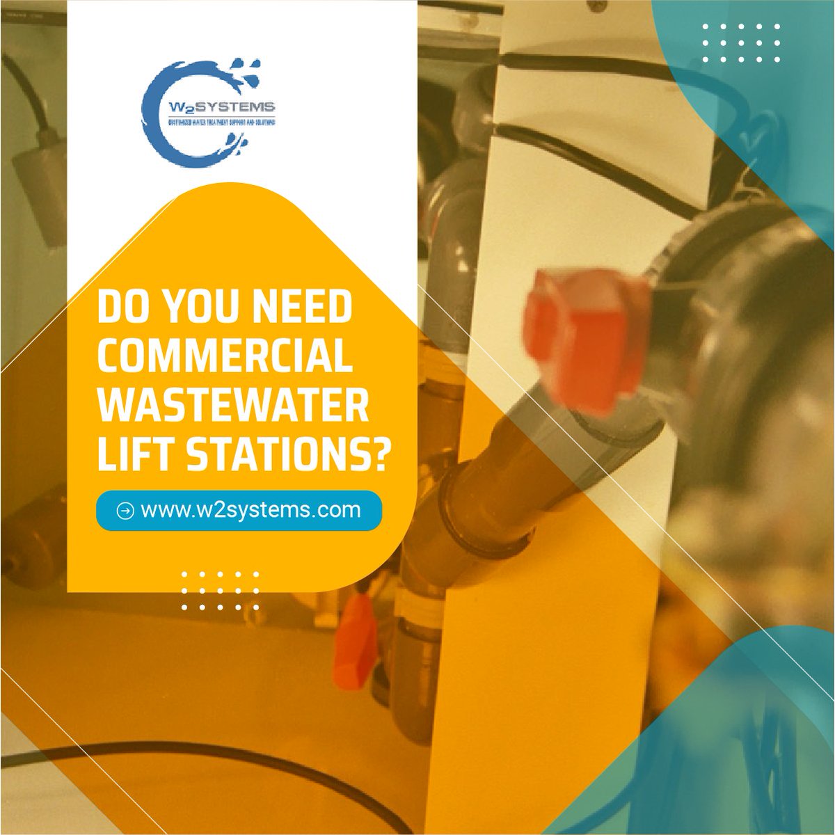w2systems's tweet image. We’re here for you! Connect with #W2Systems for #wastewater lift stations to save money on excavation while eliminating the inefficiencies of pumping wastewater to a higher elevation level. Visit: bit.ly/3TAH2QP #commercialwaste #wastewaterliftstations #watersolutions