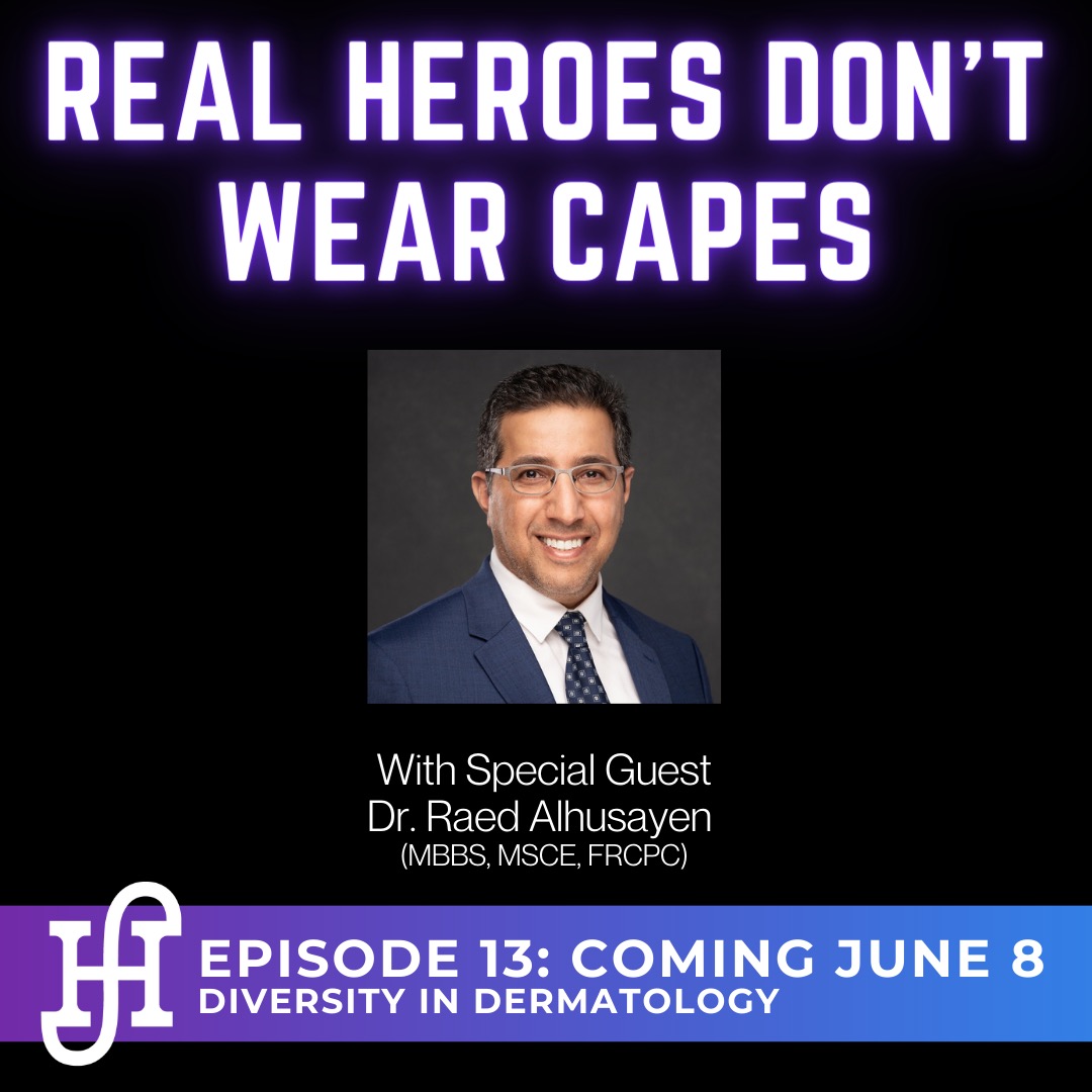 We're back.
Did you miss us? 
New episode of Real Heroes Don't Wear Capes podcast drops on June 8th!  #HidradenitisSuppurativa #hsawareness #HSHEROES 

youtube.com/@hsheroes6416