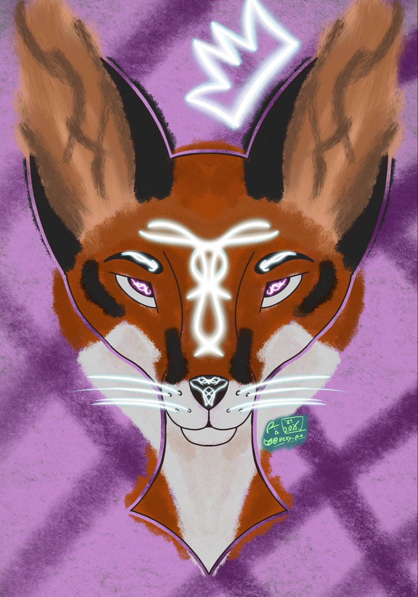 vexy_pie's tweet photo. A fox, I wonder what the neon means? https://t.co/OQXl30zfxh