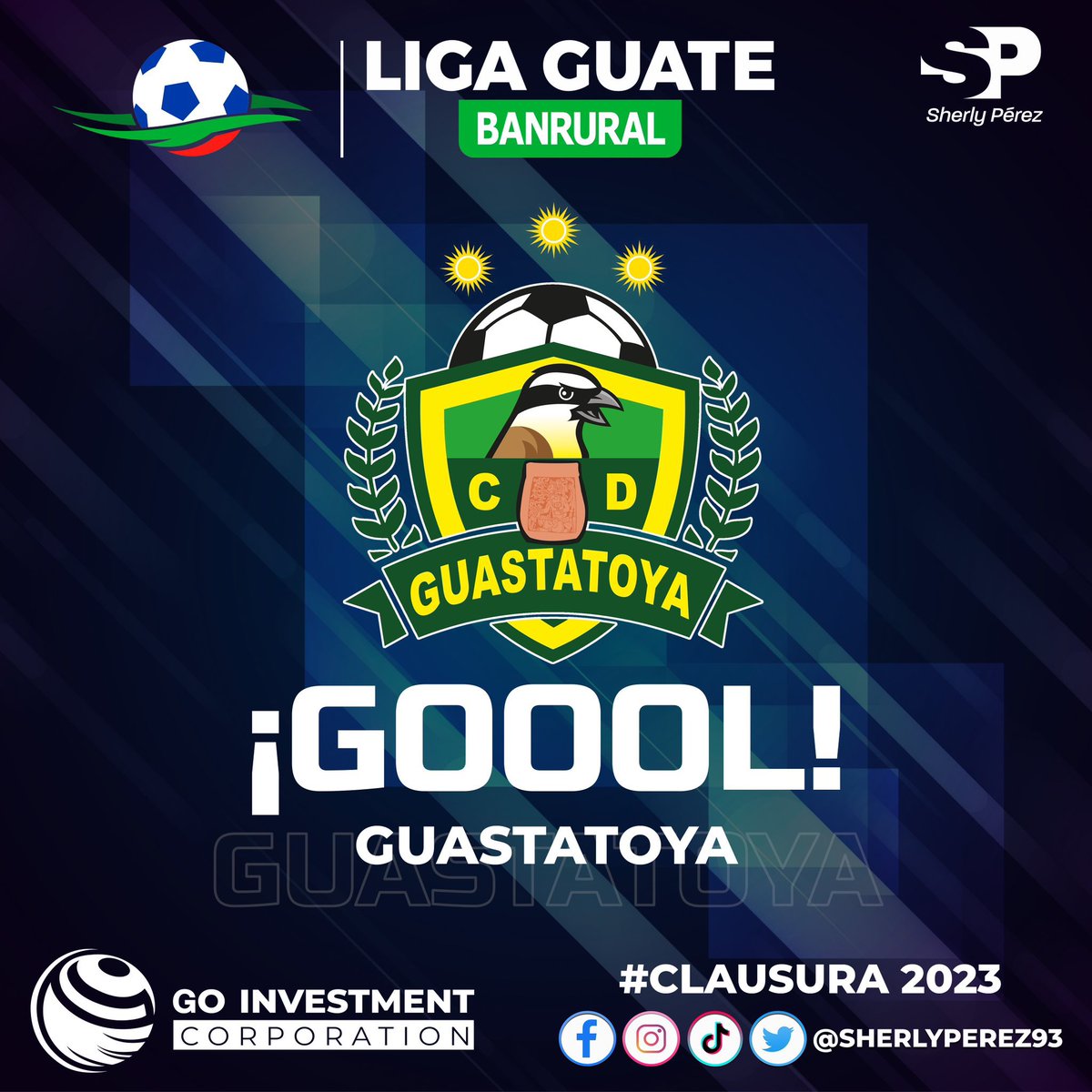 38' Jonatan Alberto Morán abre el marcador en favor de los pecho amarillo.

🟡🟢Guastatoya 1-0 Iztapa 🐠

#Clausura2023