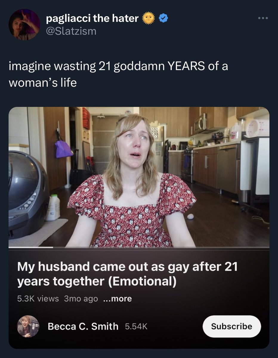 mattxiv's tweet photo. this is a comically ridiculous take on homophobia that can only be understood if your entire interaction with the topic is online and not with real people in real life https://t.co/bn7uCwF3e5