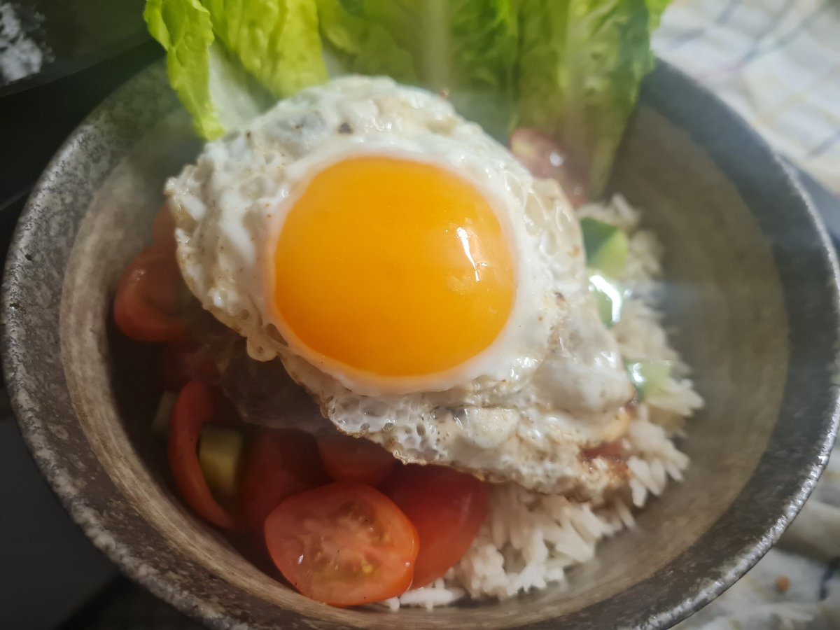 Nikumis Loco Moco Bowl aus #FoodWars