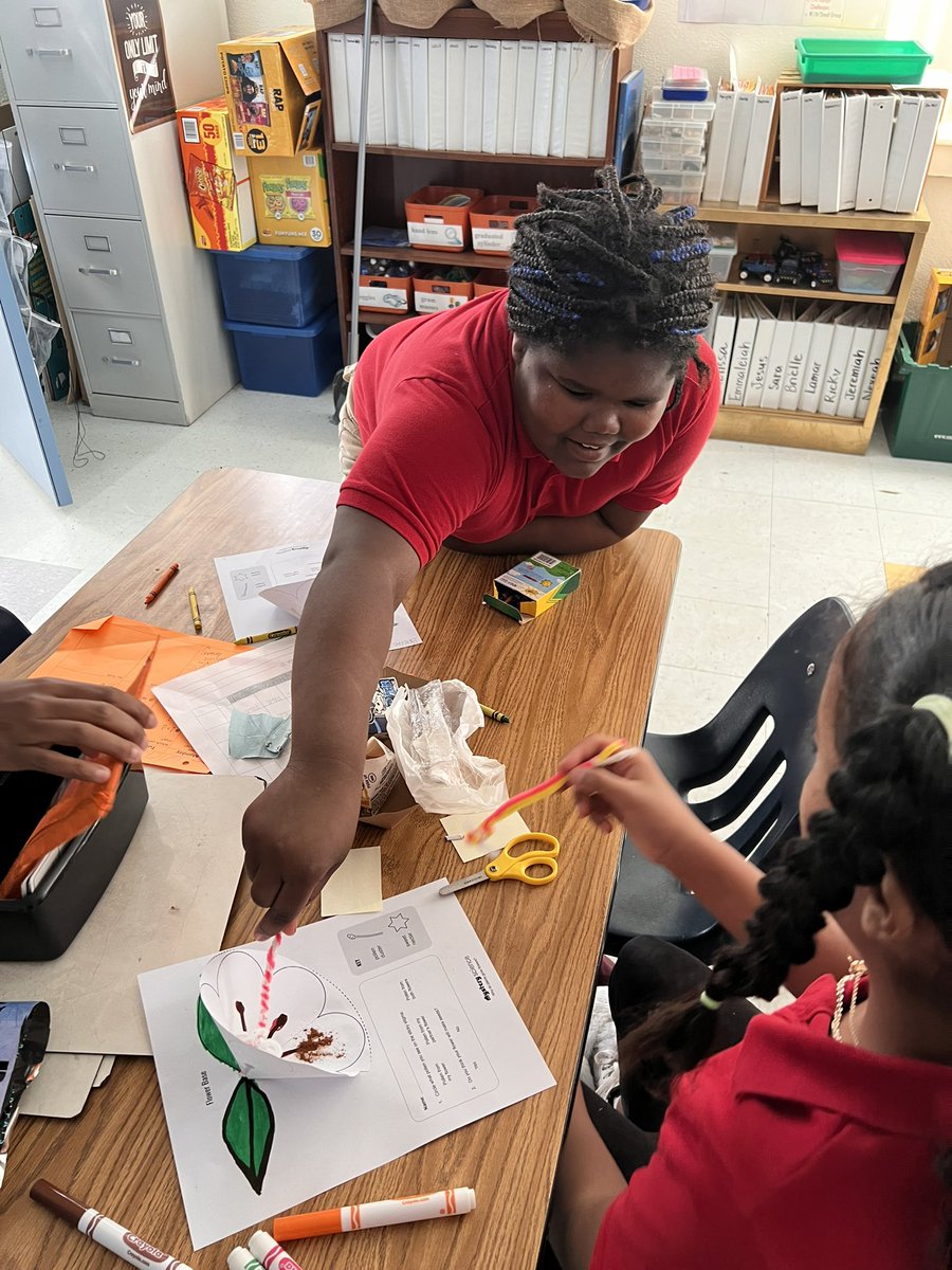 N_outsidethebox's tweet image. 4th gr Ss explore plant reproduction in this hands-on Mystery Science lesson. Their bees came out great! #plantreproduction #lifescience #sciencevocabulary @BrowardElem @Gifted_HCPS