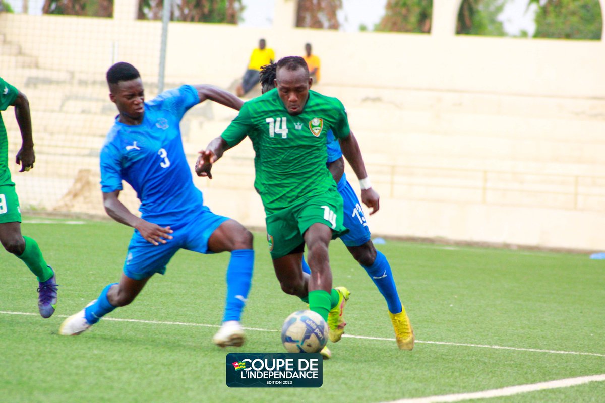 FtfTogolaise's tweet photo. 🟥Coupe de l'Indépendance

La finale de l'édition 2023 opposera le 27 avril prochain l'#Asck à #Koroki de Tchamba.

Les deux clubs se sont qualifiés ce dimanche 23 avril en battant respectivement #Gbikinti et #Dyto.

📸 https://t.co/qlgGoXF4MY
