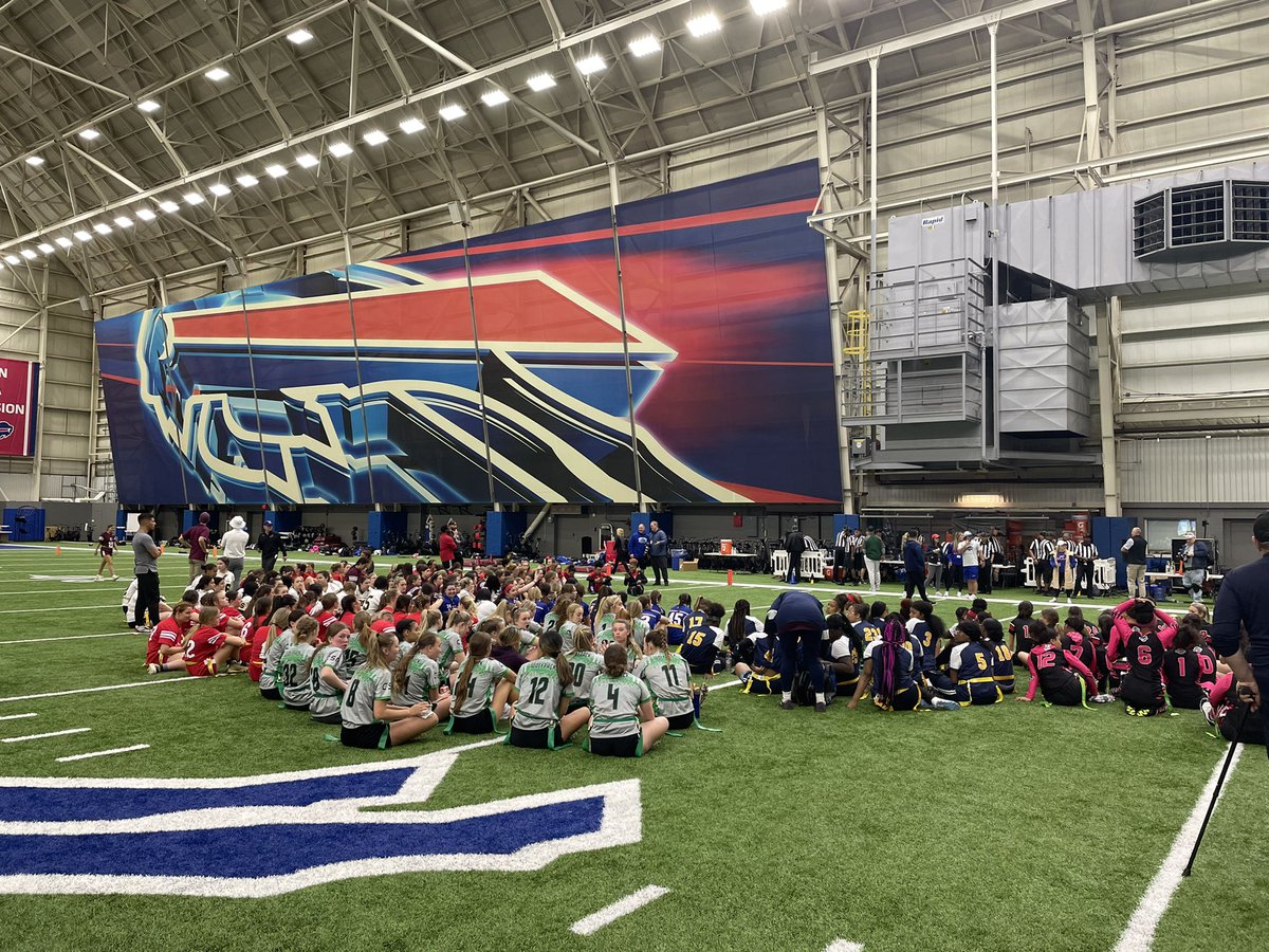 CSPfootball's tweet photo. It was a great day of competing and improving for our CSP Flag 🏈 team at the @BuffaloBills Clinic! https://t.co/fjcd8JUvbL