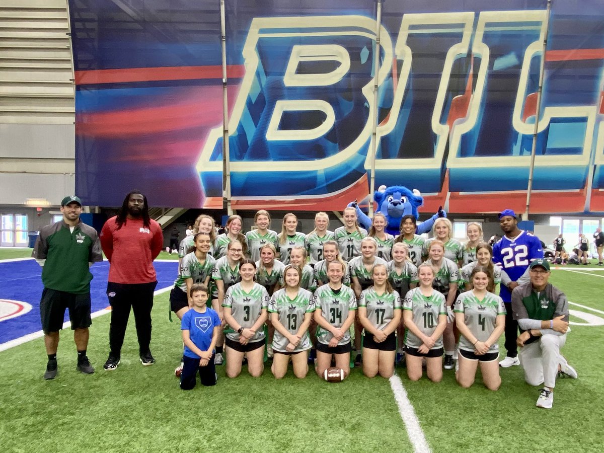 CSPfootball's tweet photo. It was a great day of competing and improving for our CSP Flag 🏈 team at the @BuffaloBills Clinic! https://t.co/fjcd8JUvbL