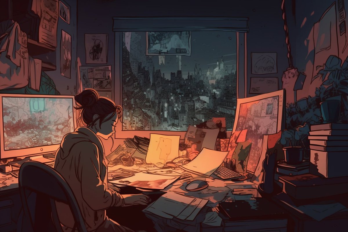 Quick advice for newer NFT artists- in particular digital artists who started in the last couple years and have only experienced the amazing growth in the web3 space. It’s getting weird around here and I can see how it may feel like your world is ending. I think it’s just the
