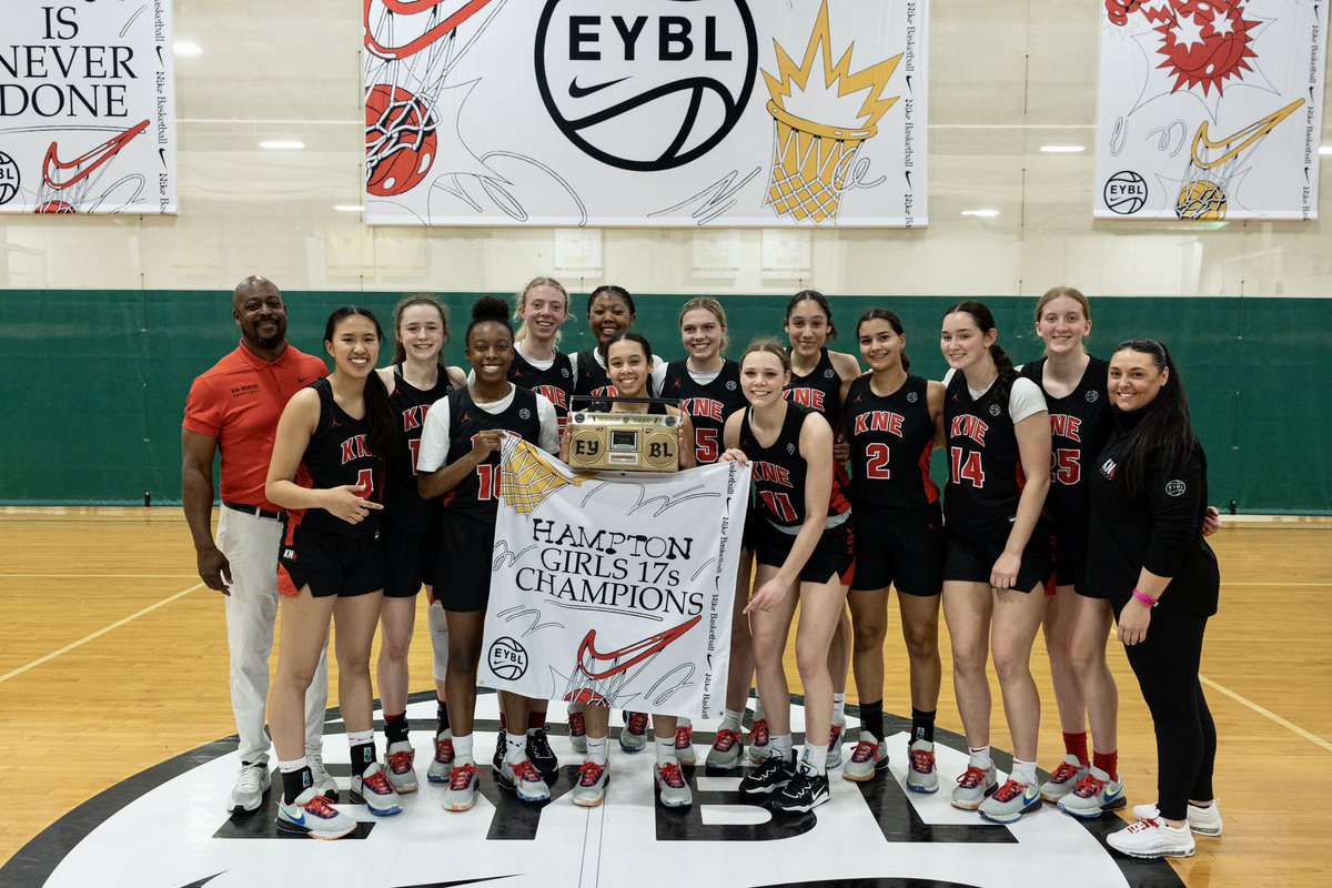Congratulations to our 17U Champions <a href="/KiaNurseElite/">KiaNurseElite</a>. 🏆 

#2023EYBL | #Road2CHI