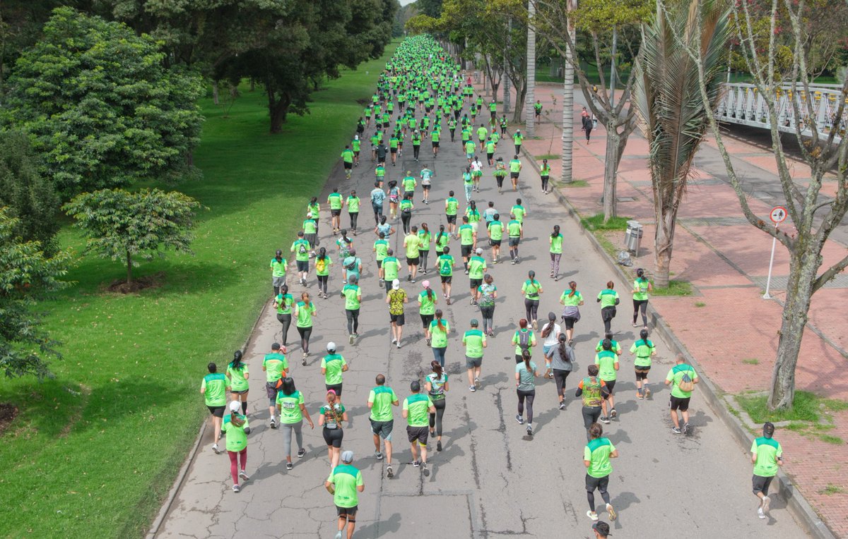 Muy chévere la #CarreraVerde @CarreraVerdeCol