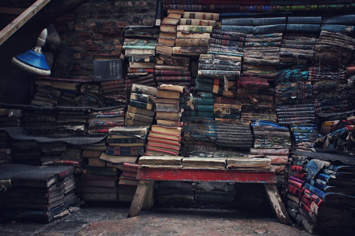 PeioAr's tweet photo. Karretean bilatuz gaurko argazki aproposa igotzeko📚
Libreria Acqua Alta, Venezia📍 https://t.co/usq9WpfIiT