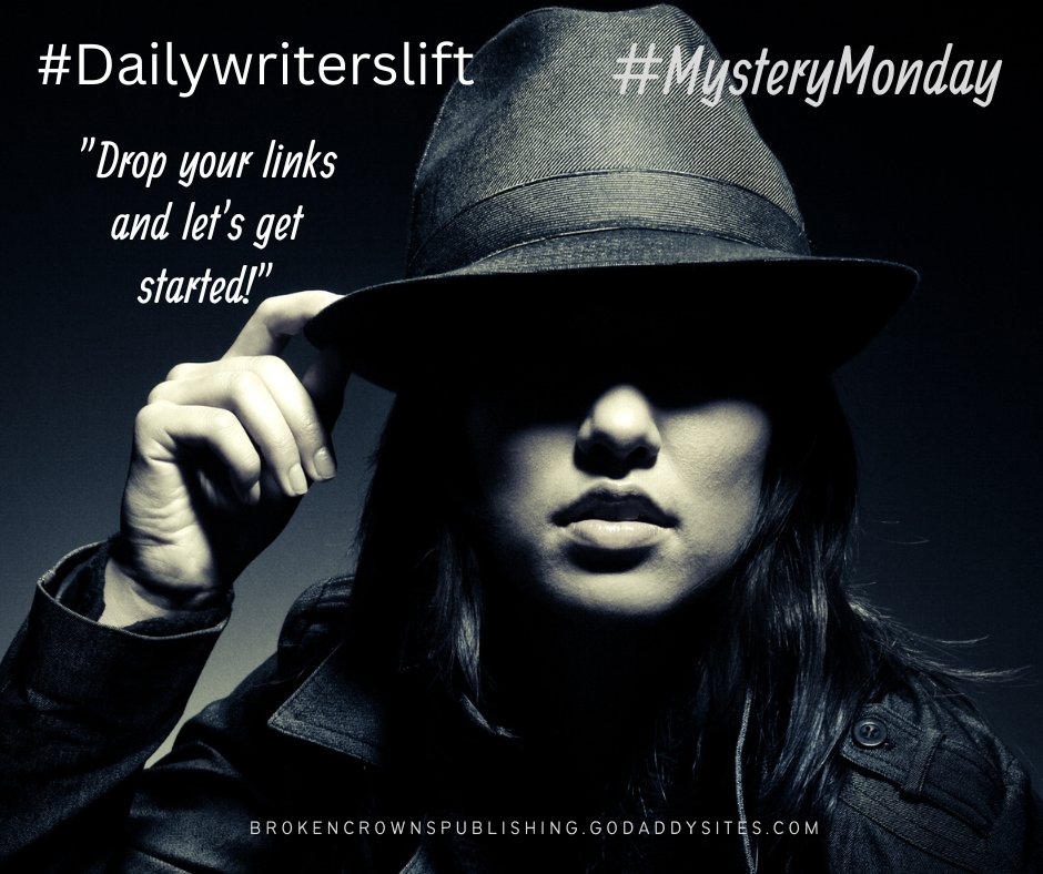 ☕️#MysteryMonday #writerslift #ShamelessSelfpromo #IndieApril #writingcommunity #AuthorsOfTwitter 

😇Let's connect, and see what's out there! 
Please #share your #books #websites #blogs #quotes etc...📚💕     
   
🧐#Retweet &amp; #follow Only PG please - I'm working here!